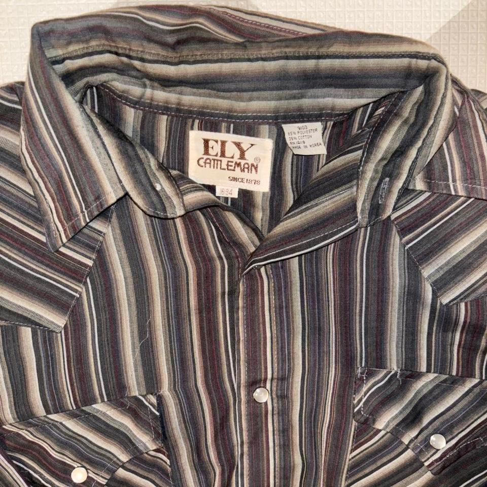 Ely Cattleman Multi Colored Striped A245 2