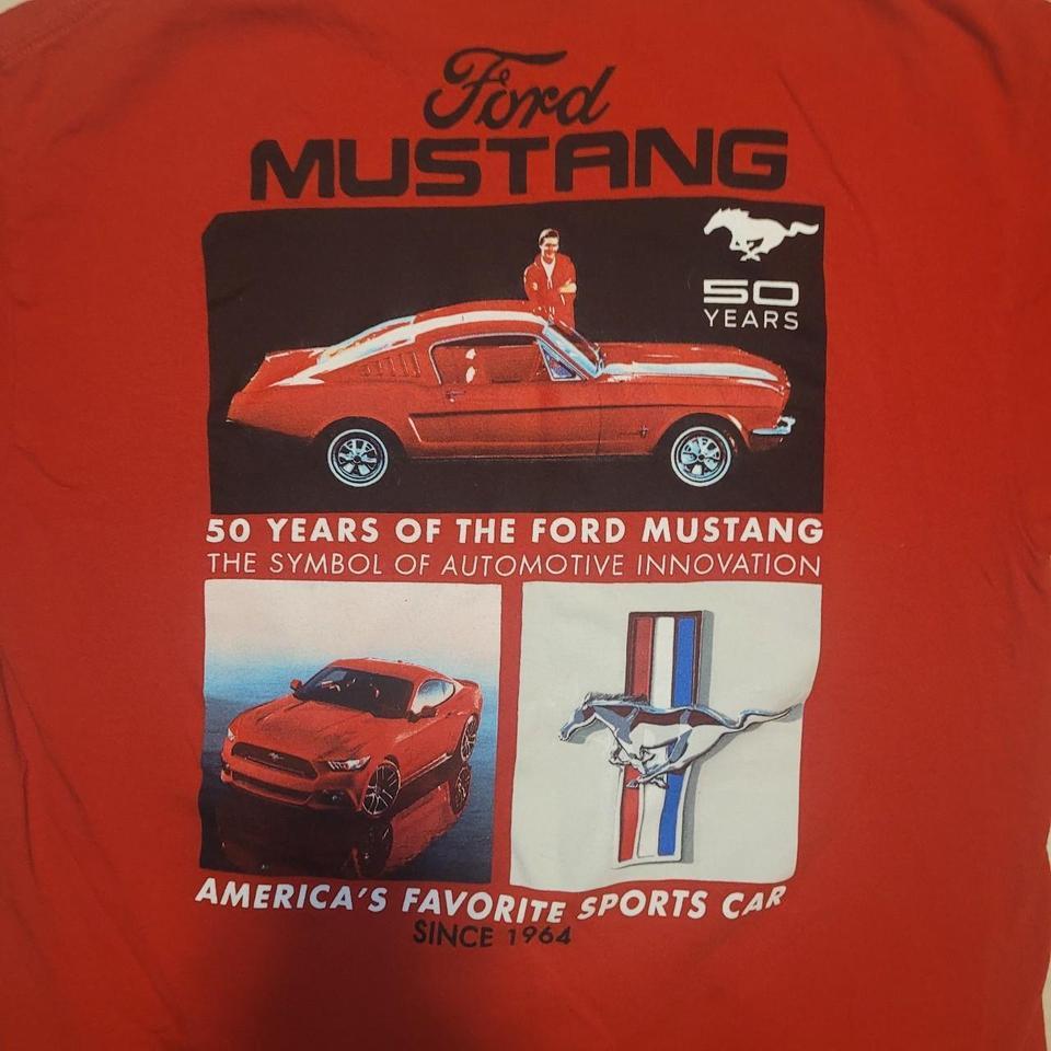 Red Ford Mustang 50th Anniversary 1237 5