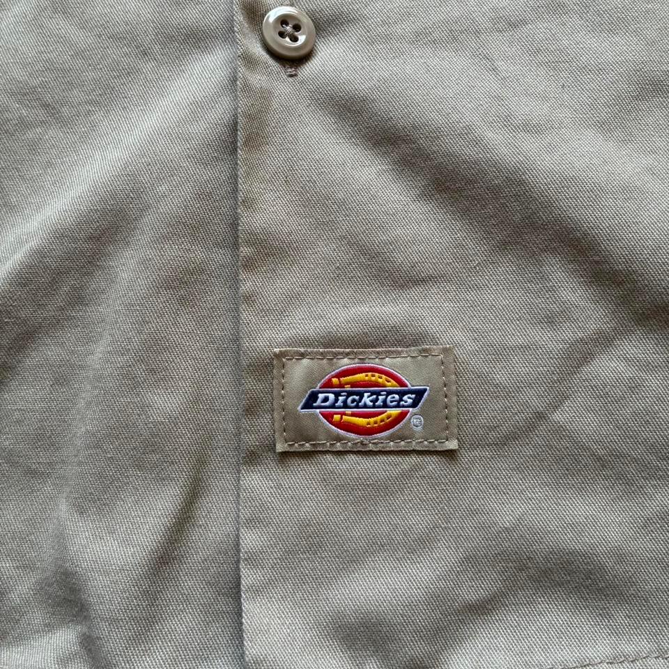 Dickies Flex Tan Button Up A215 4