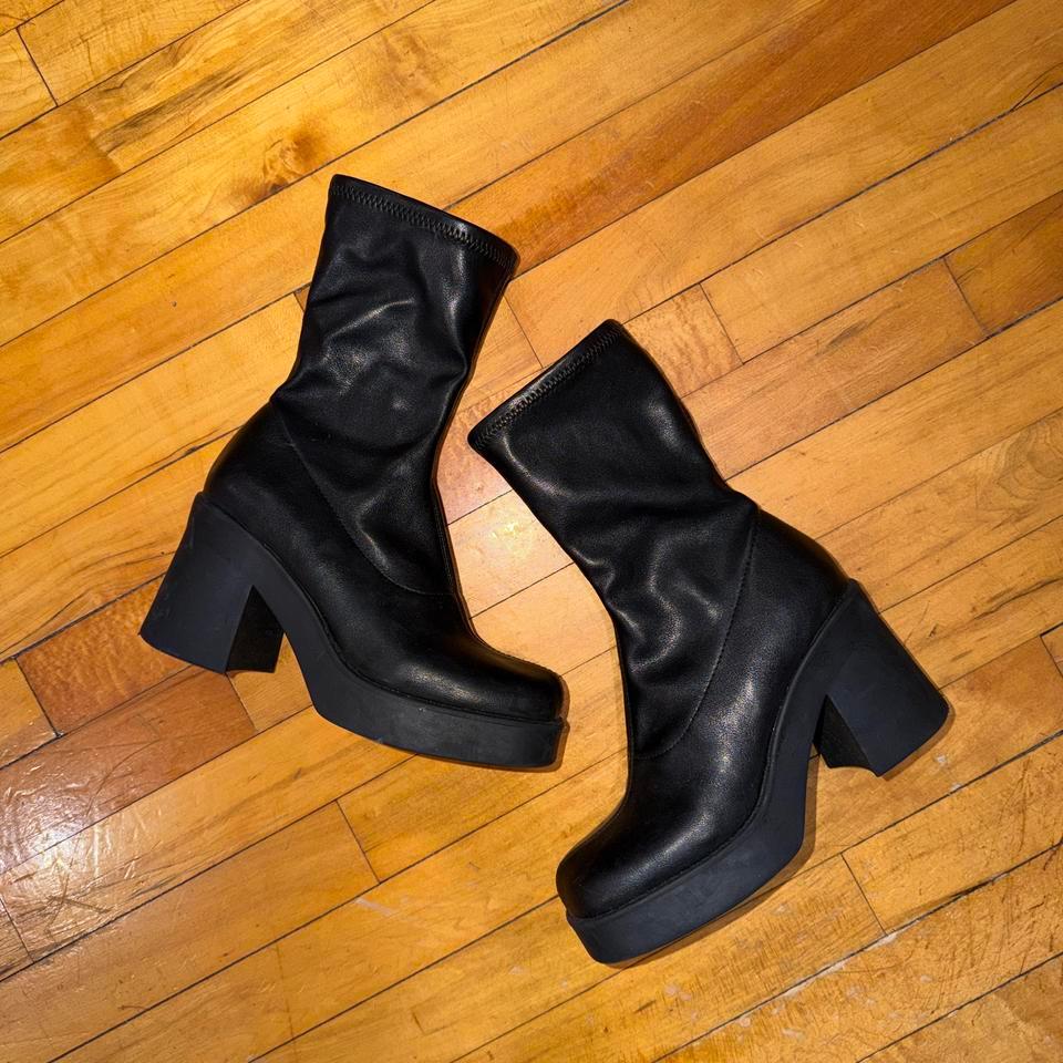 Steve Madden Leather Boots Size Ce5f