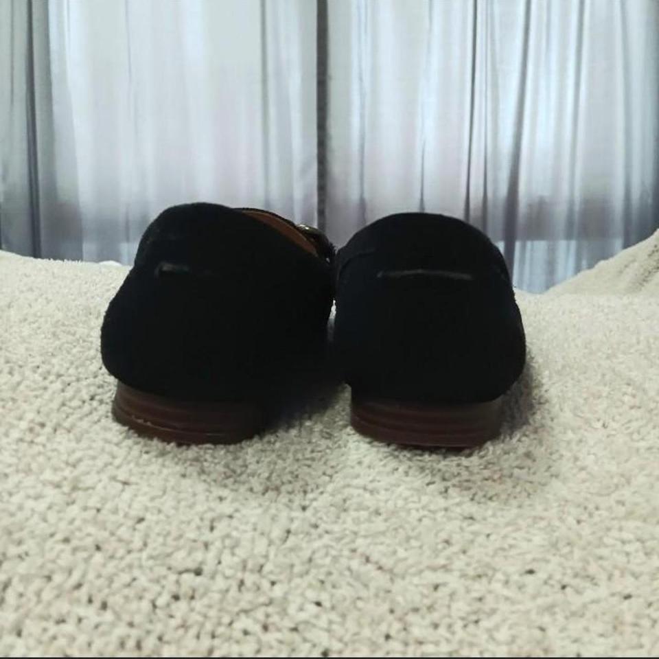 Black And Gold Leather Loafers 4