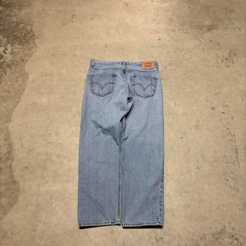 Blue Faded Levi 505 Baggy E409 6