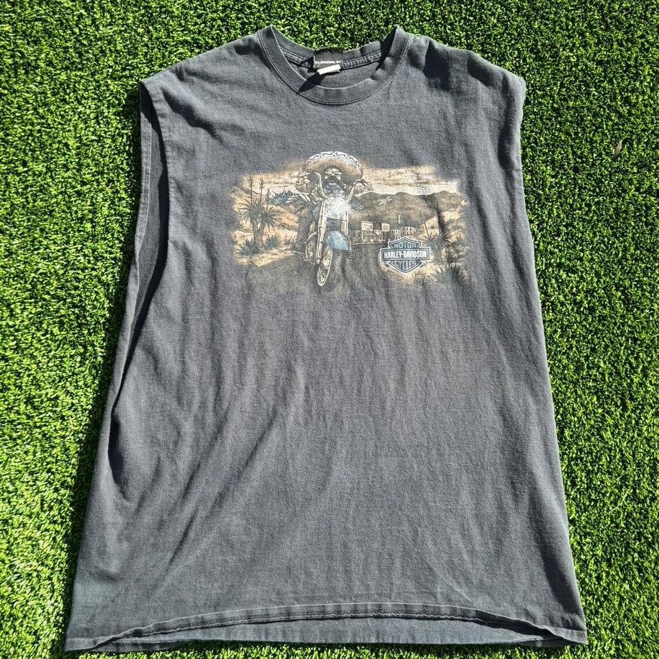 Harley Davidson Vintage Cut Off 6c3d