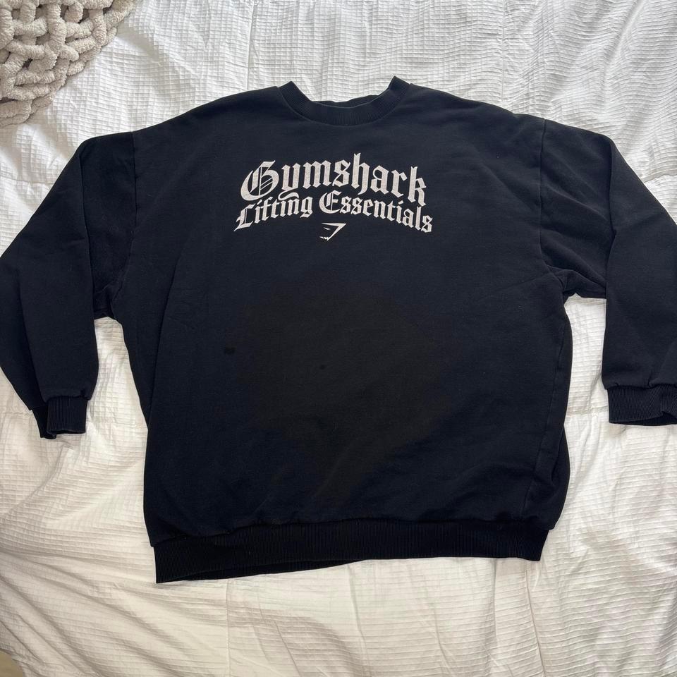 Gymshark Black Crewneck Sweatshirt Size Ab30