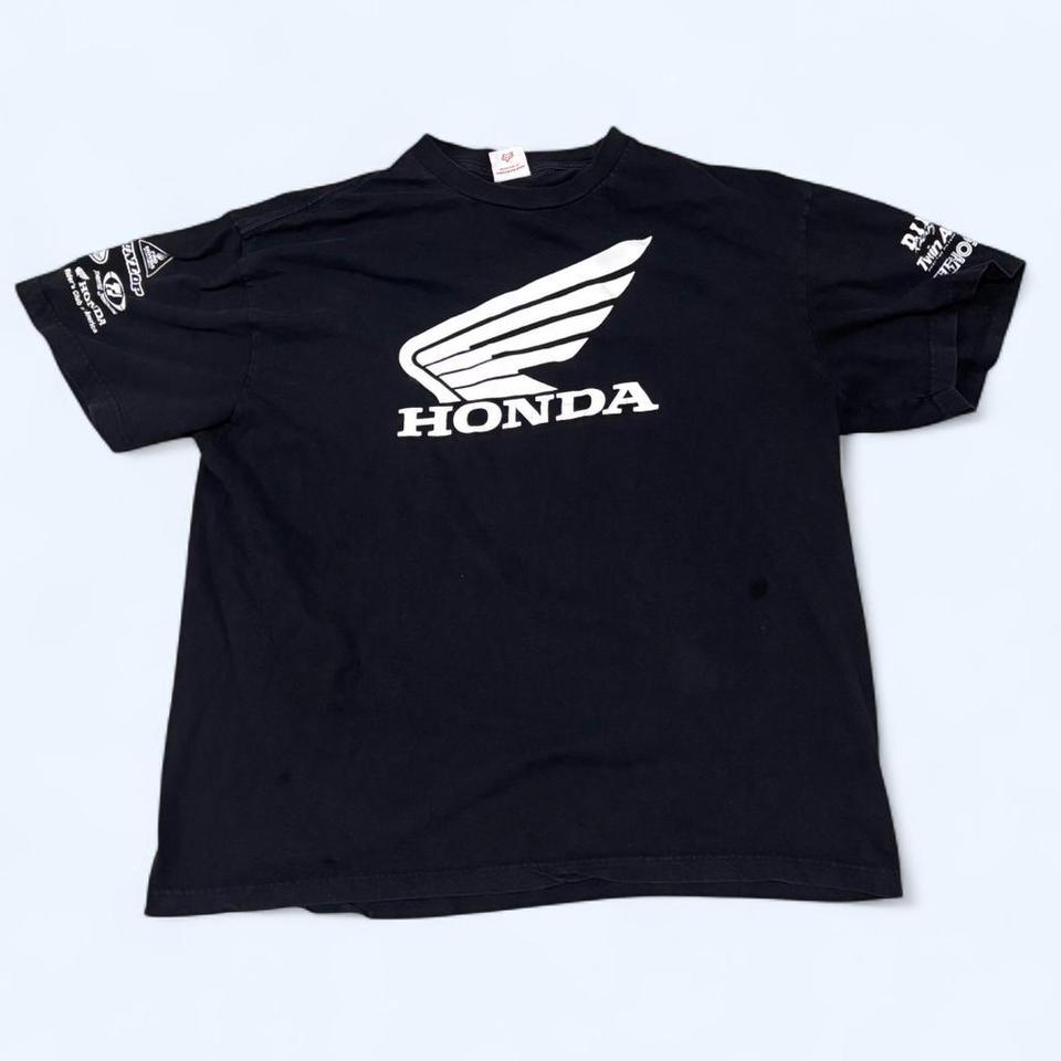 Honda Black Racing Tee A6e8