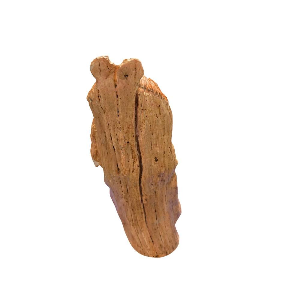 Vintage Rustic Faux Wood Carved 94aa 5