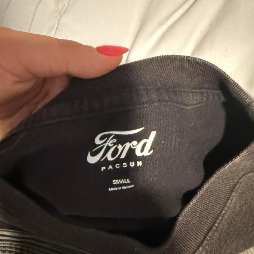 Pacsun Black Ford Mustang Cropped D21a 3