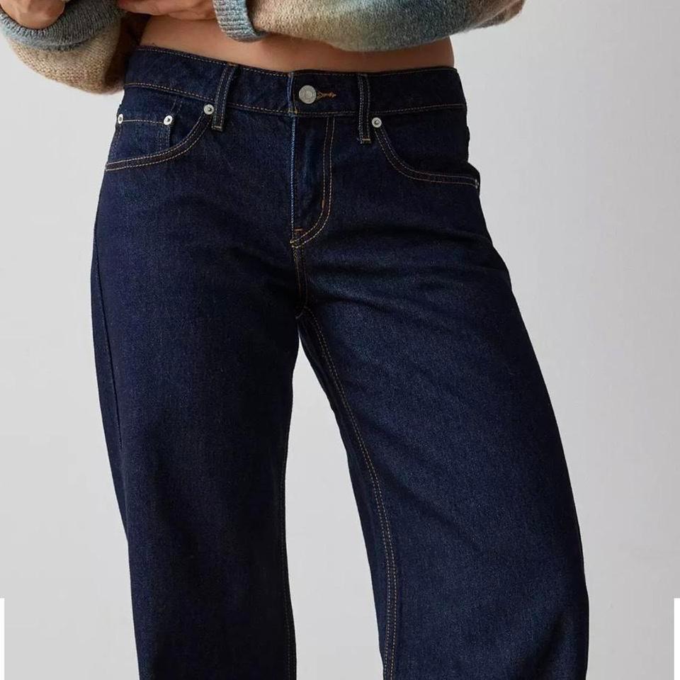 High Waste Dark Wash Jeans 7f34