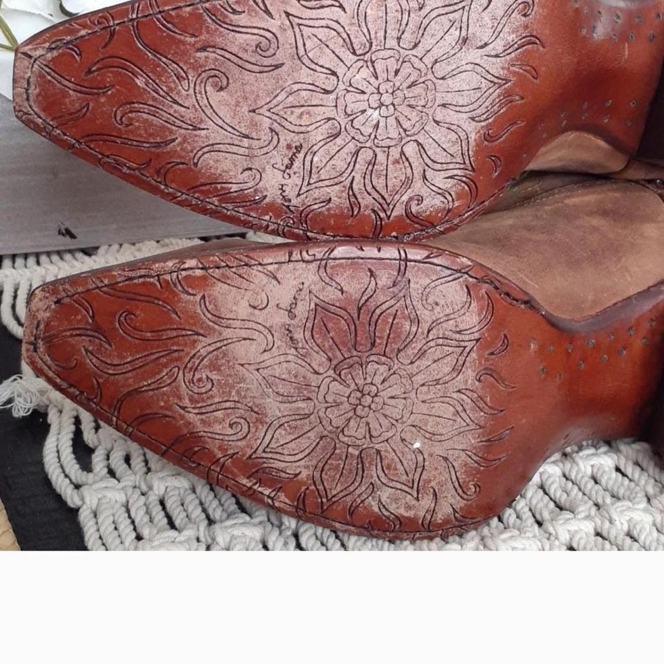 Tony Lama Cowgirl Ankle Boots 6