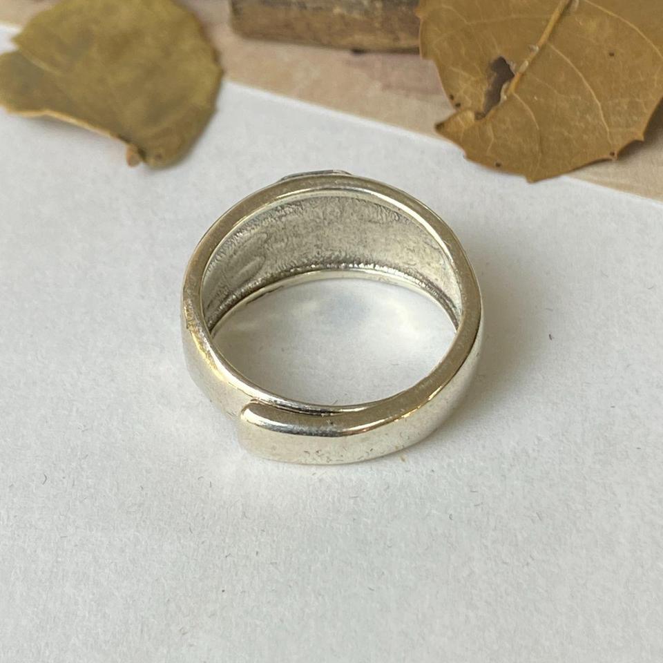 Octagonal Star Emblem Totem Ring 3