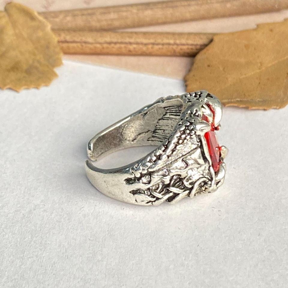 Ruby Ring Us8 Adjustable Rings B591 2