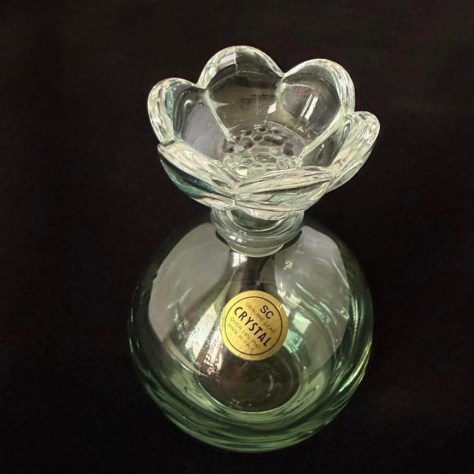 Crystal Perfume Bottle Round Globe 51b1 3