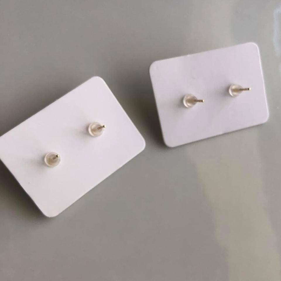 Gold Stud Shell Earring Set A018 4