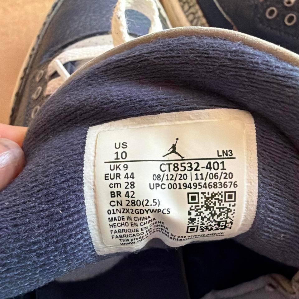 Jordan 3 Black Cement Trainers 8929 5
