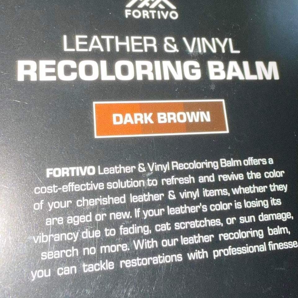 Fortivo Leather Recoloring Balm 250ml E487 3