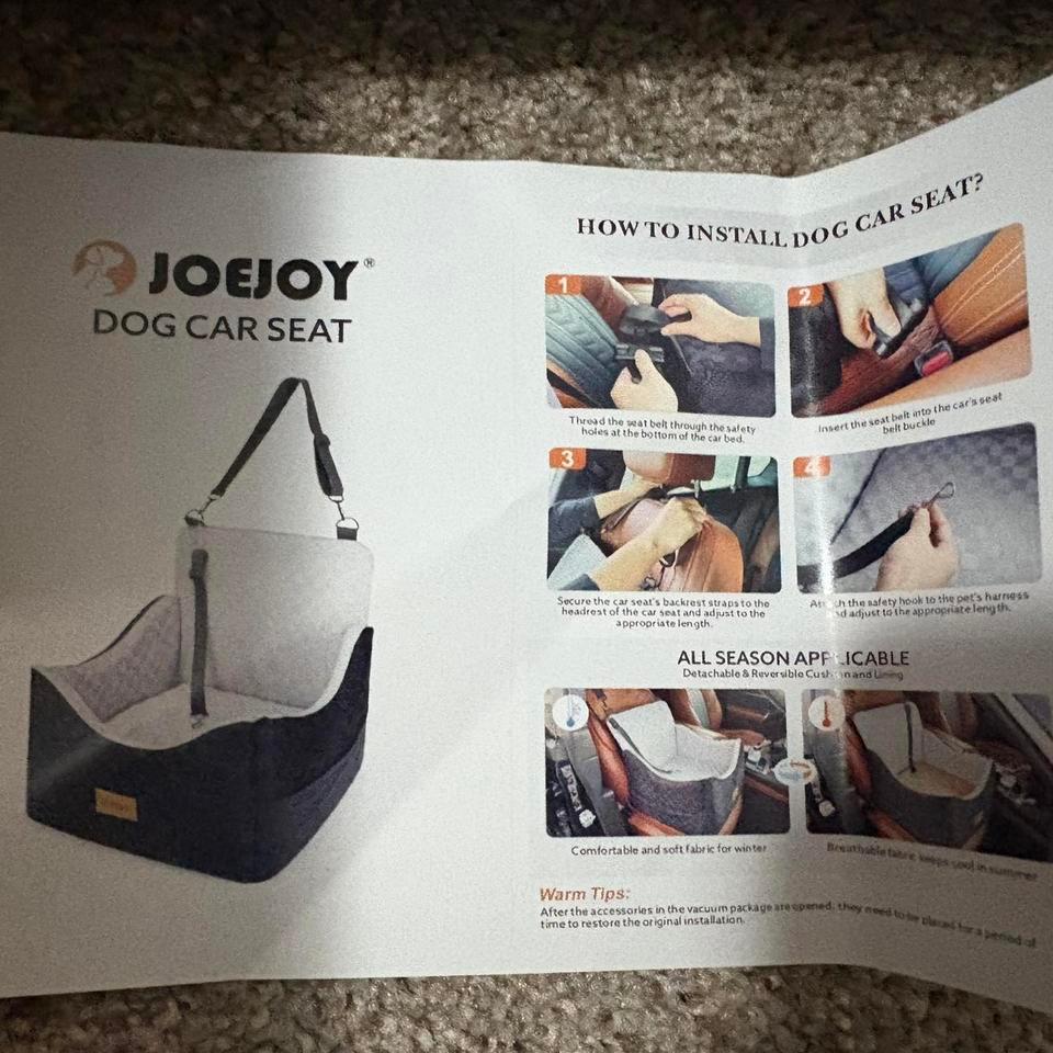 Dog Car Seat