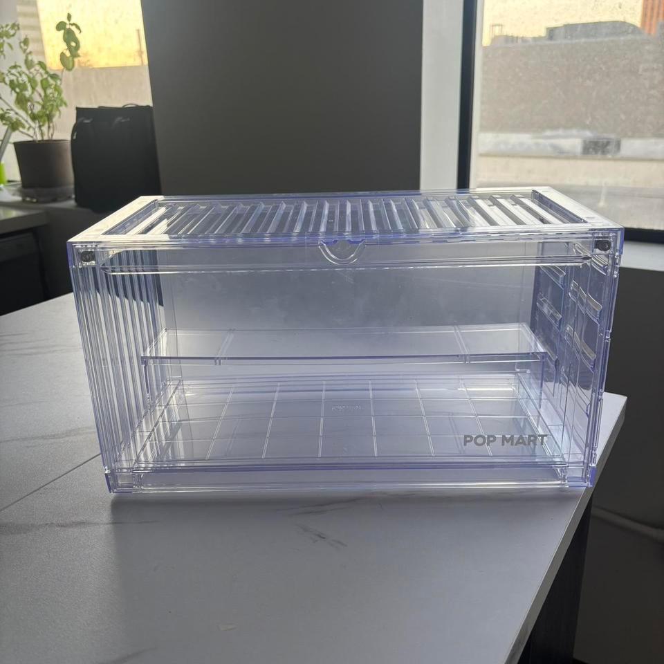 Clear Pop Mart Storage Container