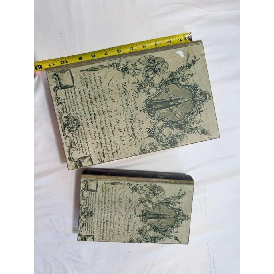 Vintage Book Decorative Storage Boxes 37d8