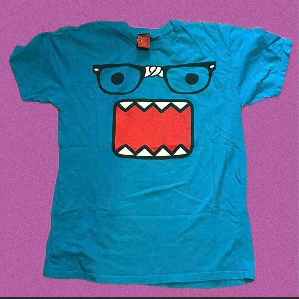 Blue Nerd Domo Kun Shirt