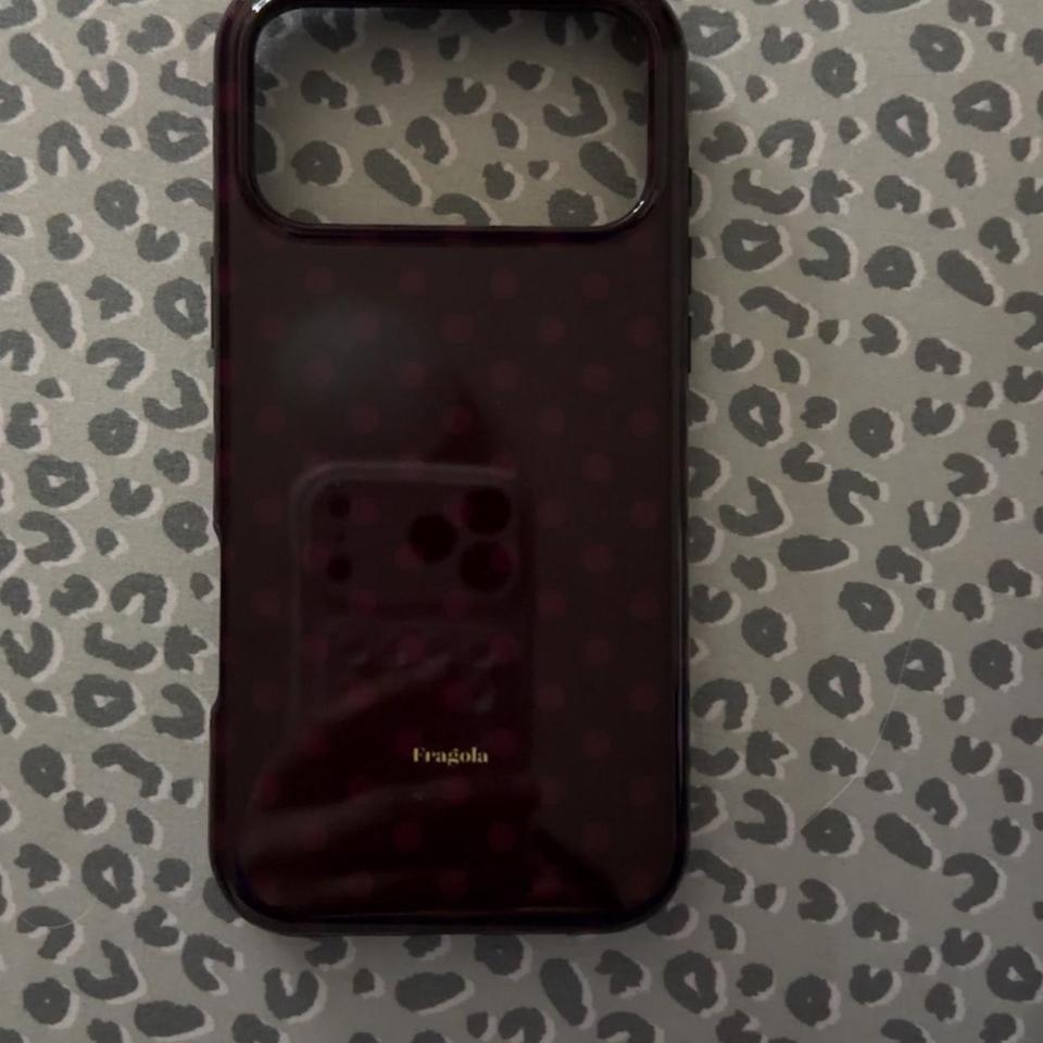 Burgundy Polka Dot Case Iphone 478d