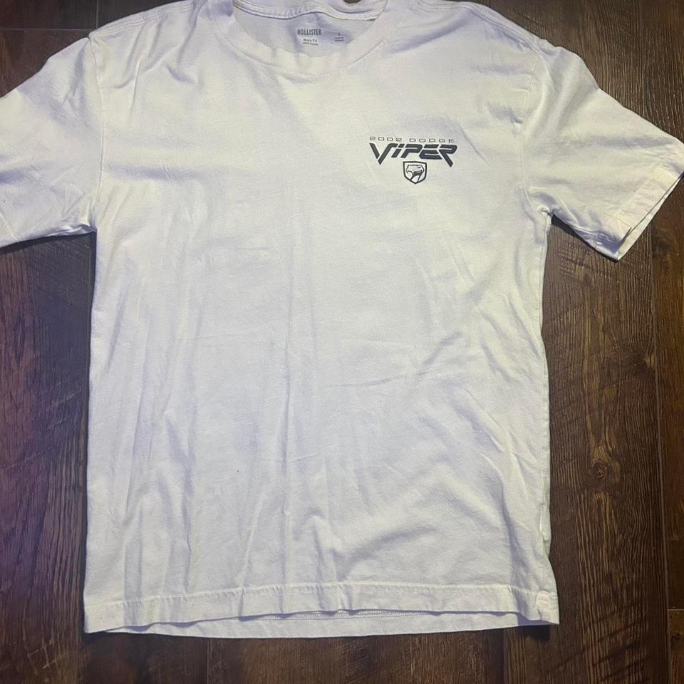 Hollister White Dodge Viper T Shirt 77bc