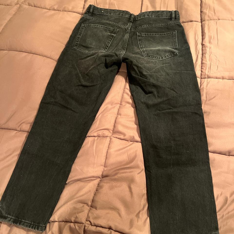 Black Zara Straight Leg Jeans 4200 5