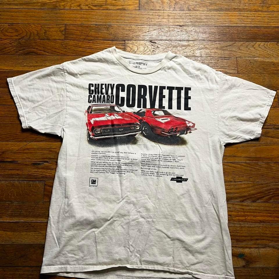 Chevy Corvette Camaro White Cotton A970