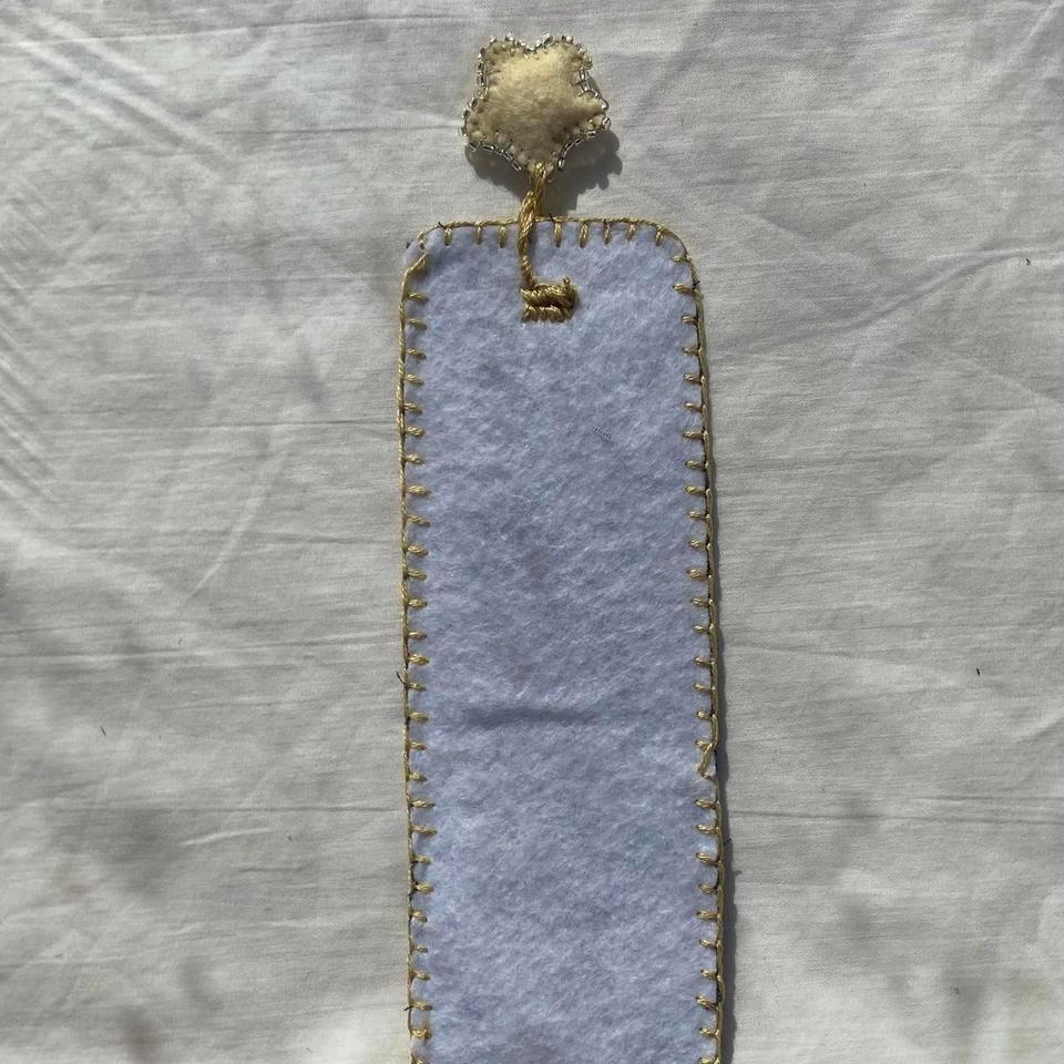 Polka Dot Bookmark Handmade Felt Be3c 4