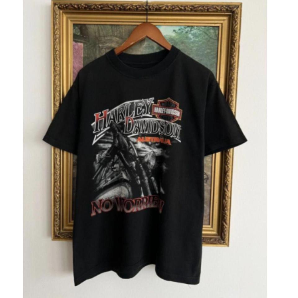 Harley Davidson Black T Shirt Bikerstyle