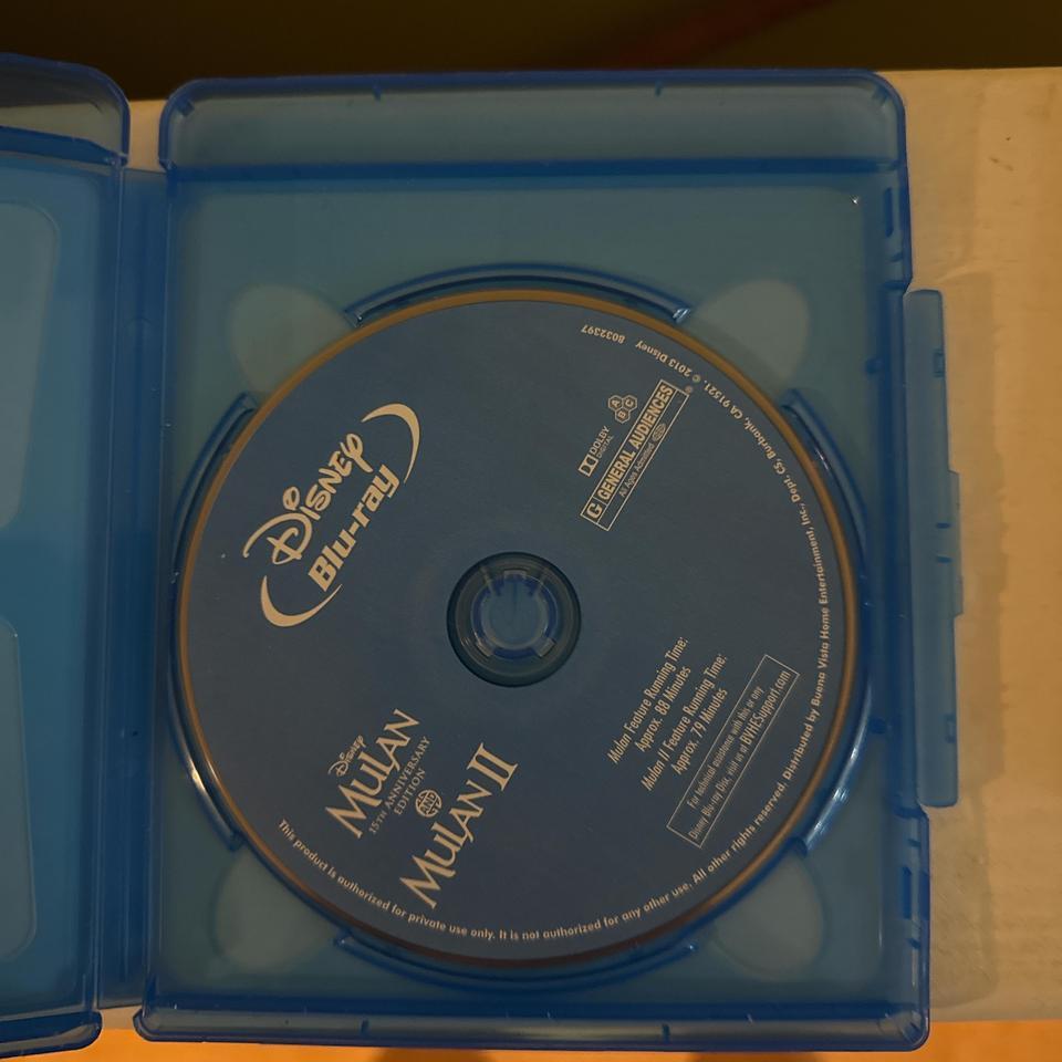 Mulan 2 Movie Collection On Blu Ray 2
