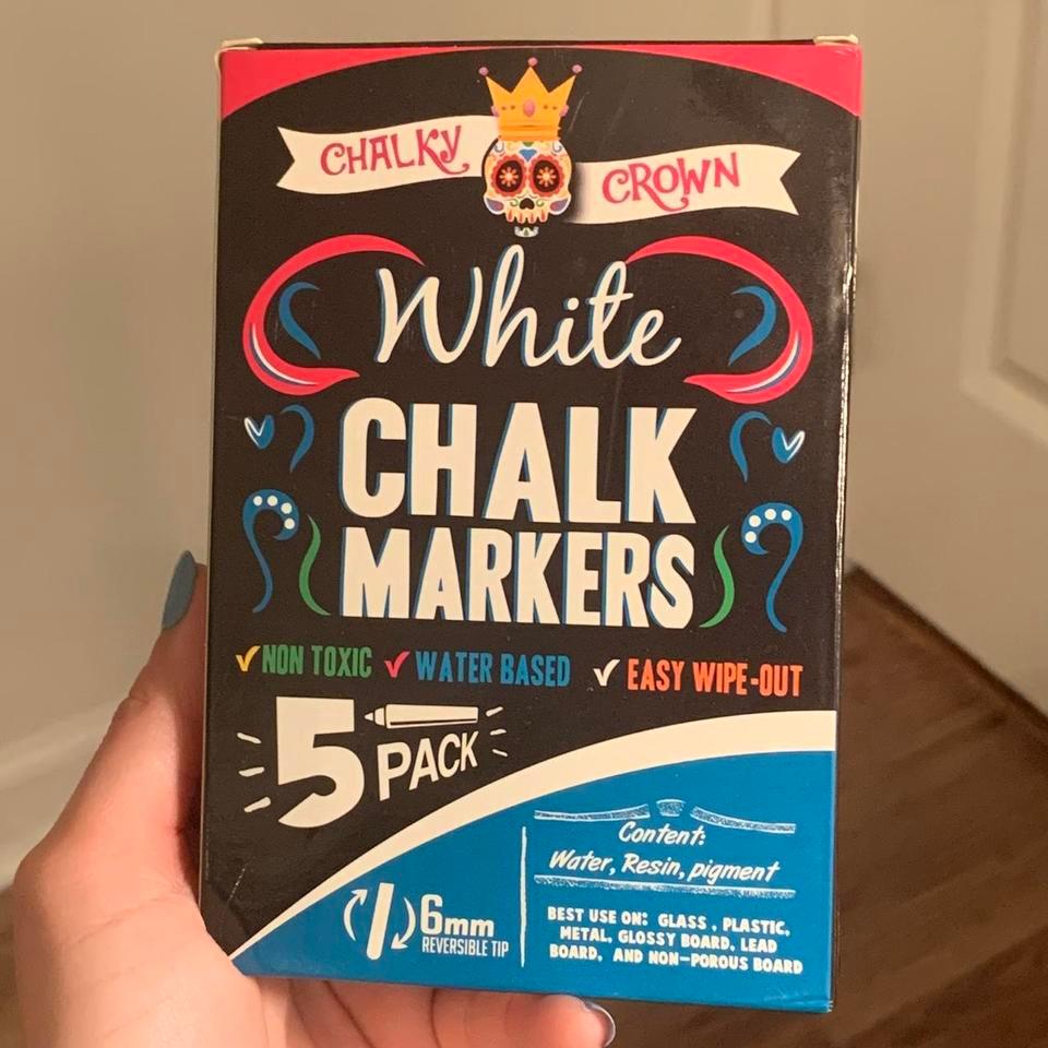 White Chalk Markers 3 Pack E6e2