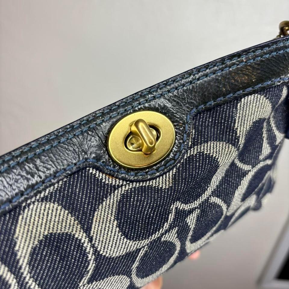 Extremely Rare Denim Coach Turn 871b 5
