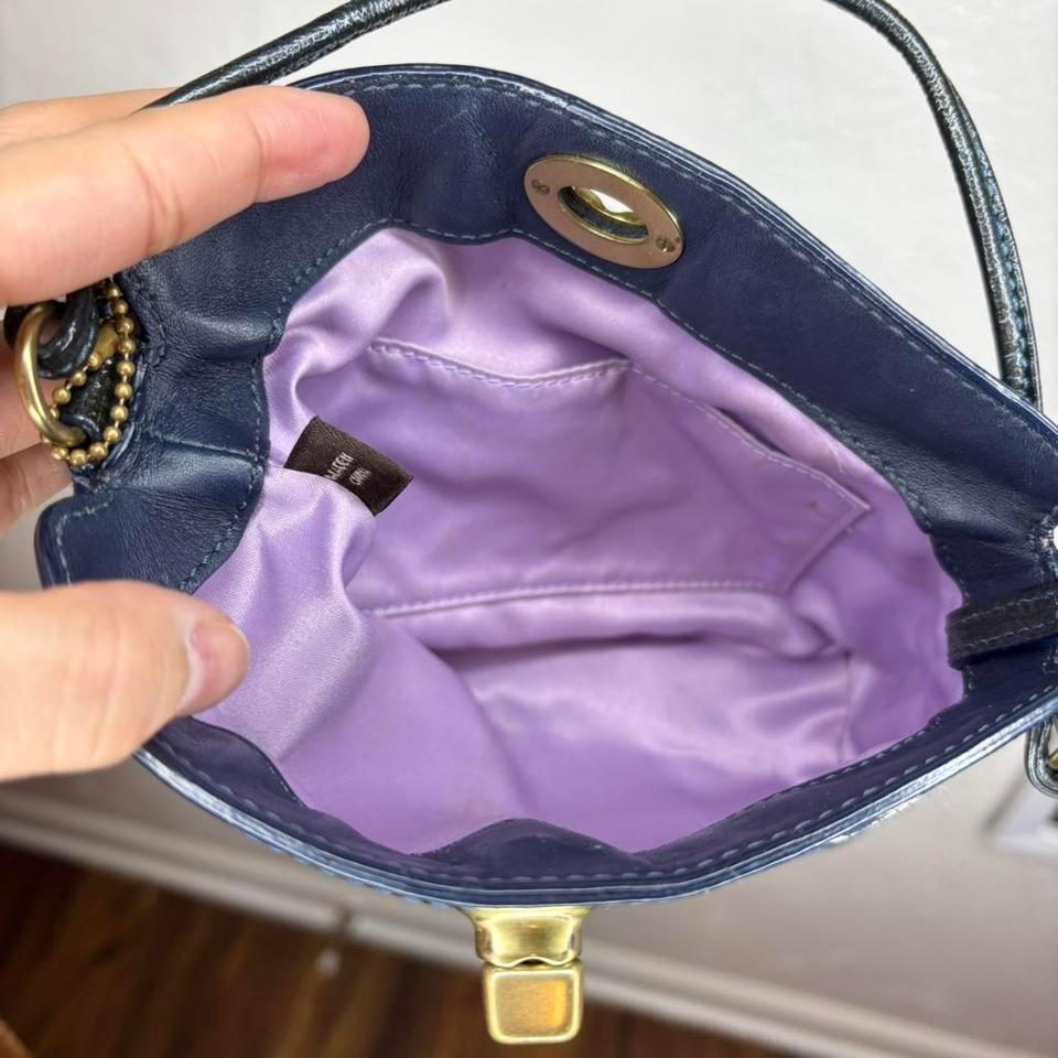 Extremely Rare Denim Coach Turn 871b 6