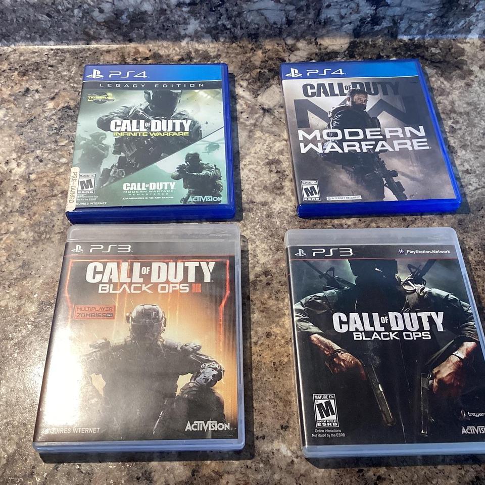 Call Of Duty Ps3 Lot 780f