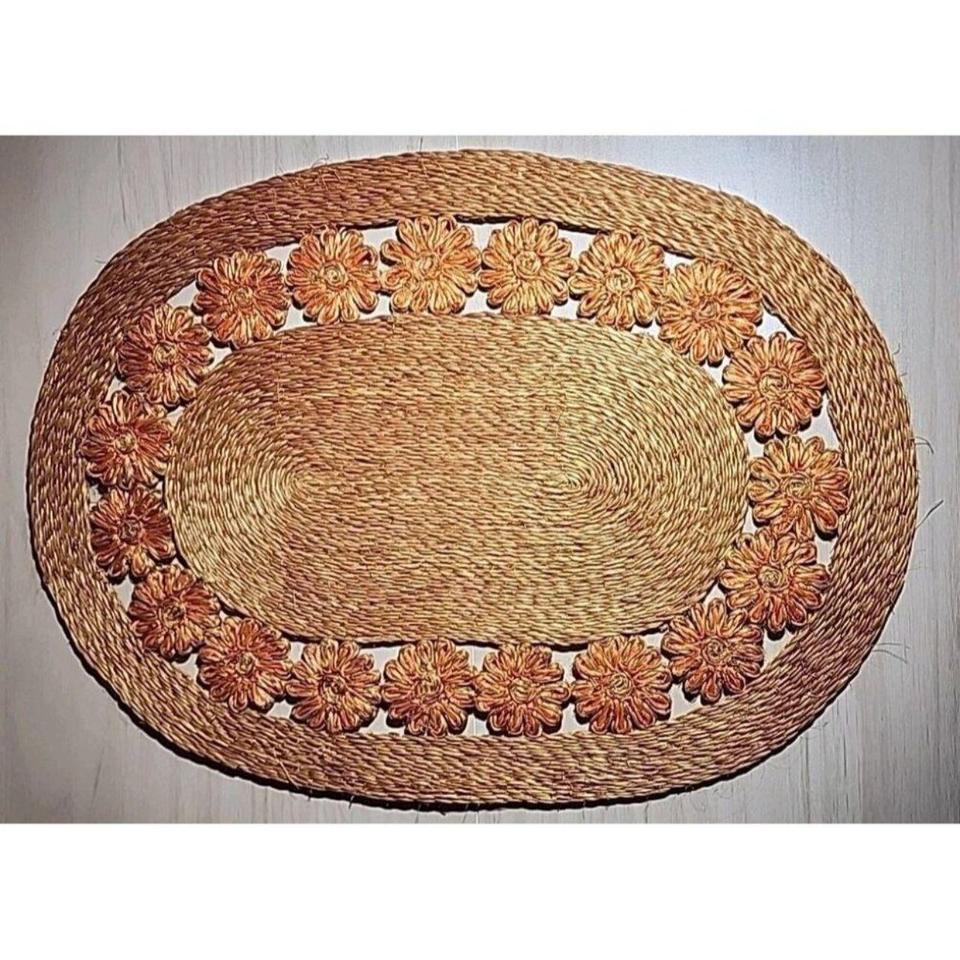 Vintage 1970 Hemp Boho Hippie 1c18