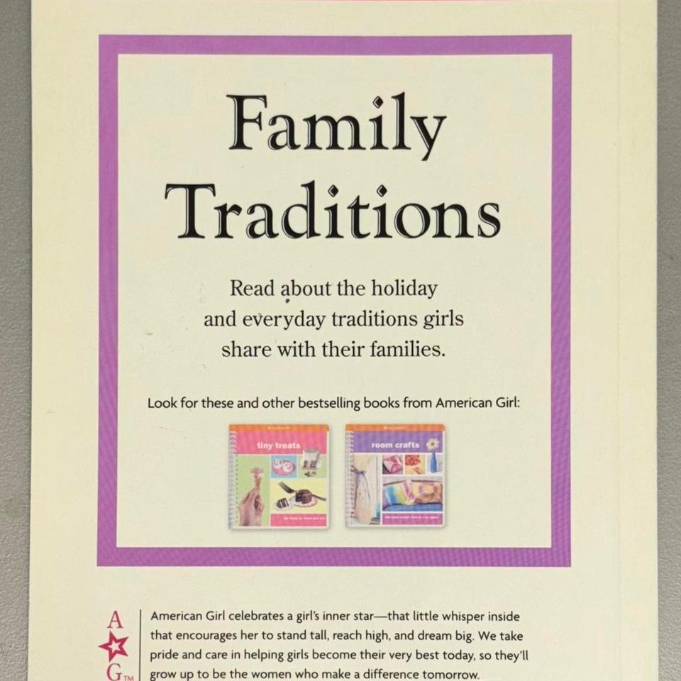 American Girl Family Traditions Book 2c75 2