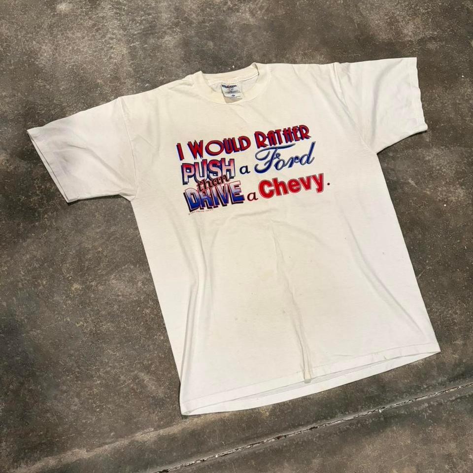 Vintage 90s Chevy Racing Tshirt 474d