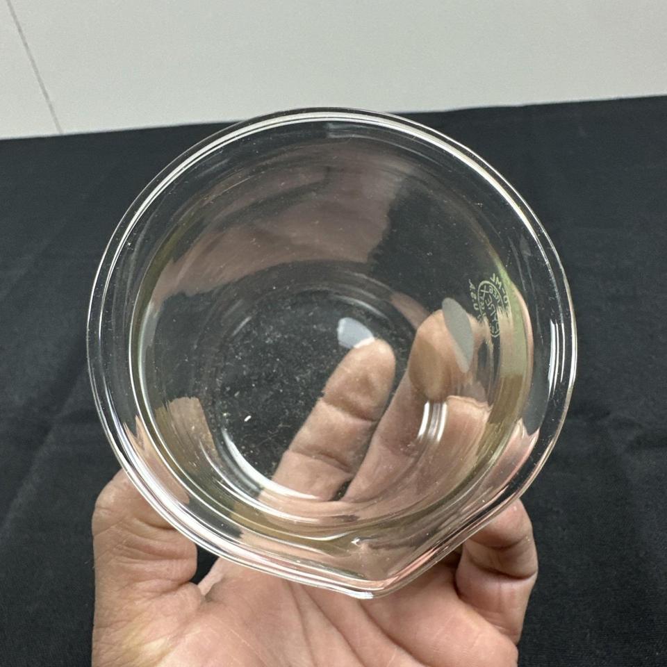 Vintage Pyrex 250 Ml Flat 9ecc 4