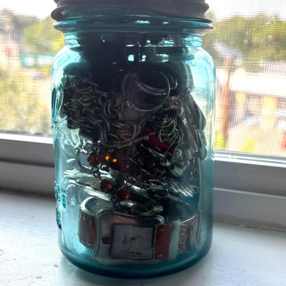Mystery Jewelry Jar Held In 2