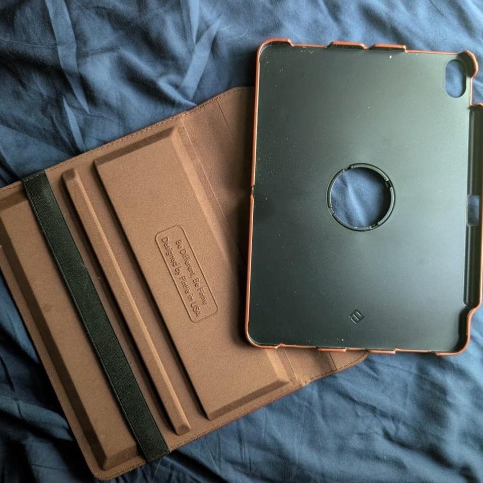 Ipad Air Brown Leather Case 3