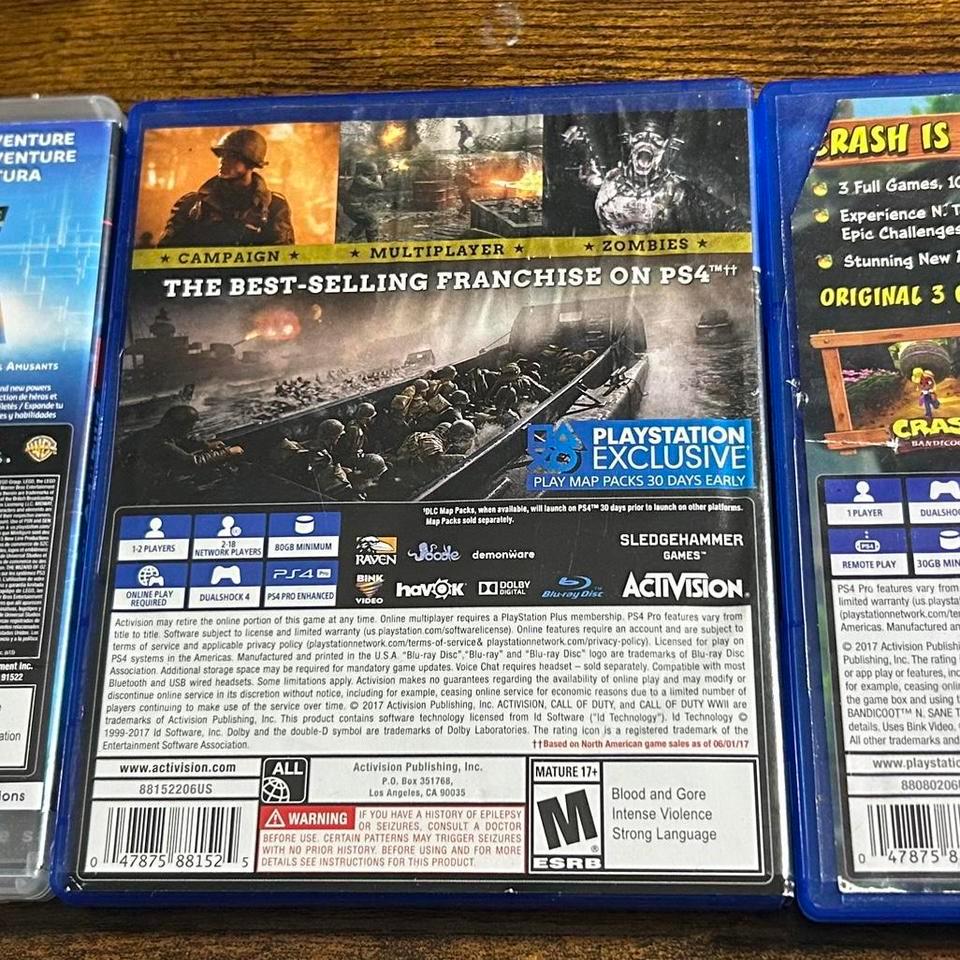 Ps4 And Ps3 Games Bundle 00f2 2