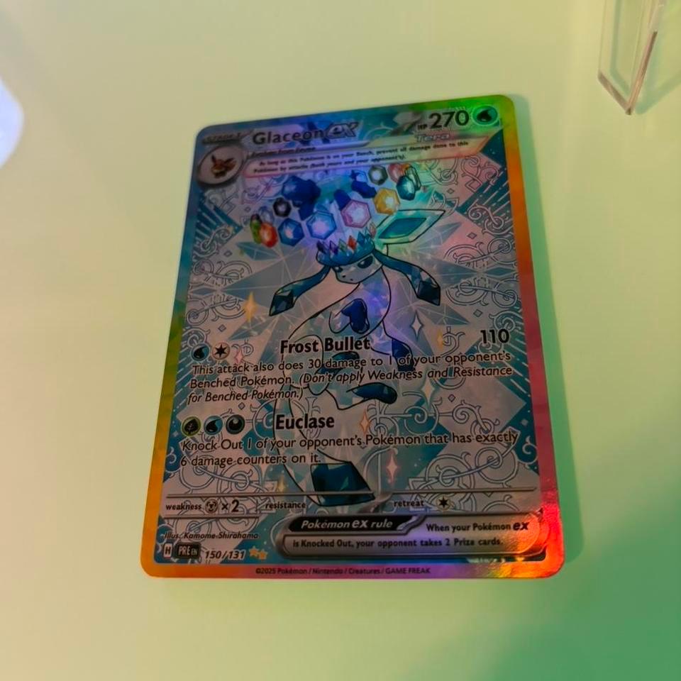 Glaceon Ex 150131 Sv Prismatic