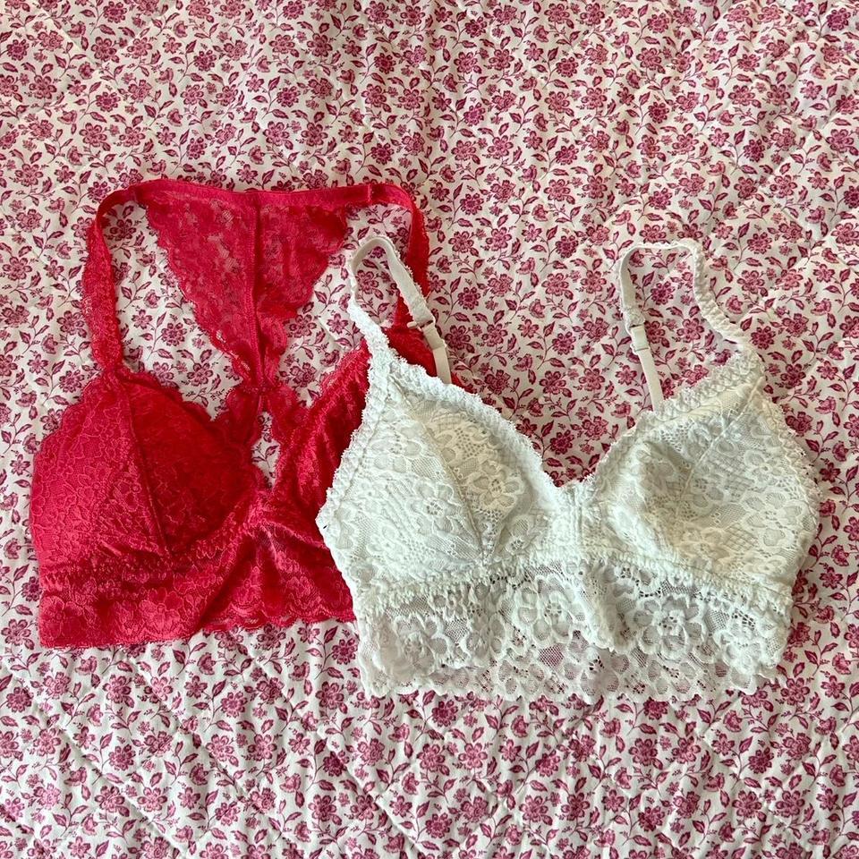 Y2k Hollister Lace Bralette Set