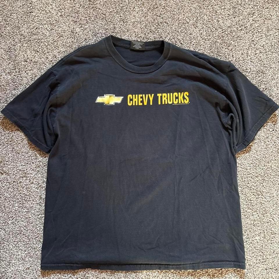 Black Vintage Chevy Trucks Tee