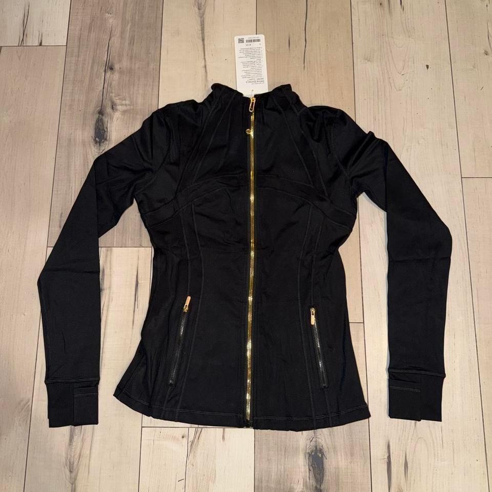 Blackgold Zipper Lululemon Jacket Size 11c3