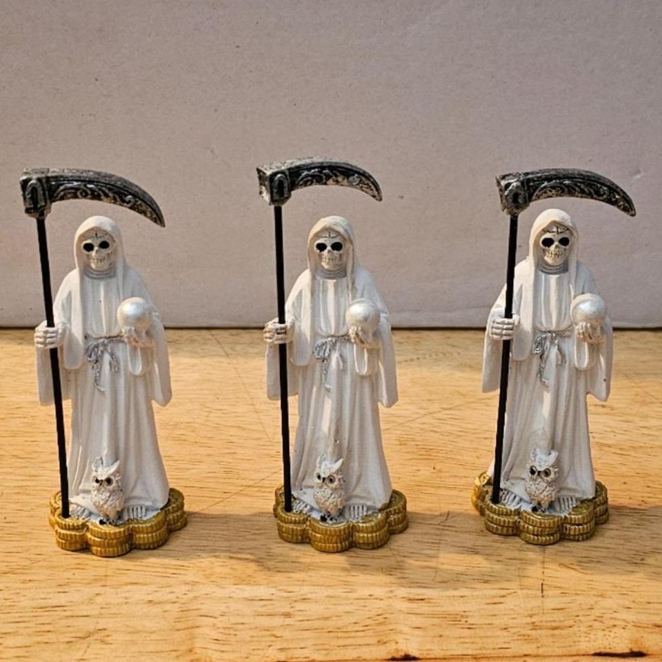 Grim Reaper Santa Muerte Owl 3dd0