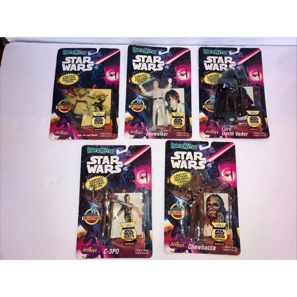 Star Wars Bend Ems Lot Of 2