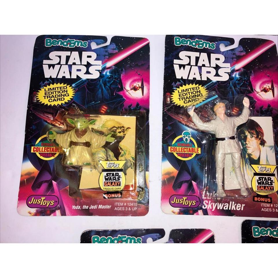 Star Wars Bend Ems Lot Of 3