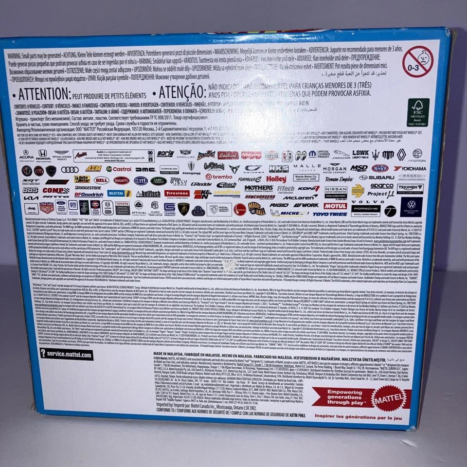 Hot Wheels 2024 8 Pack Subaru 5