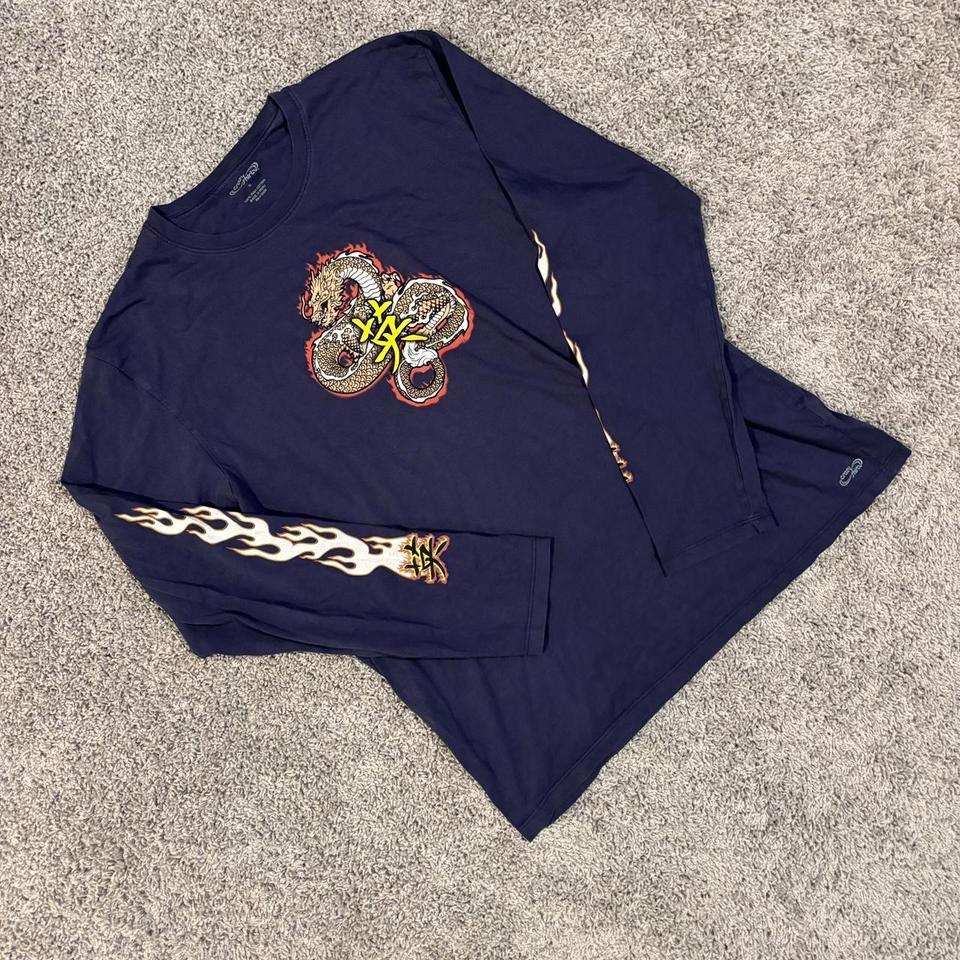 2000s Y2k Jnco Styled Flamesleeve 5bfc